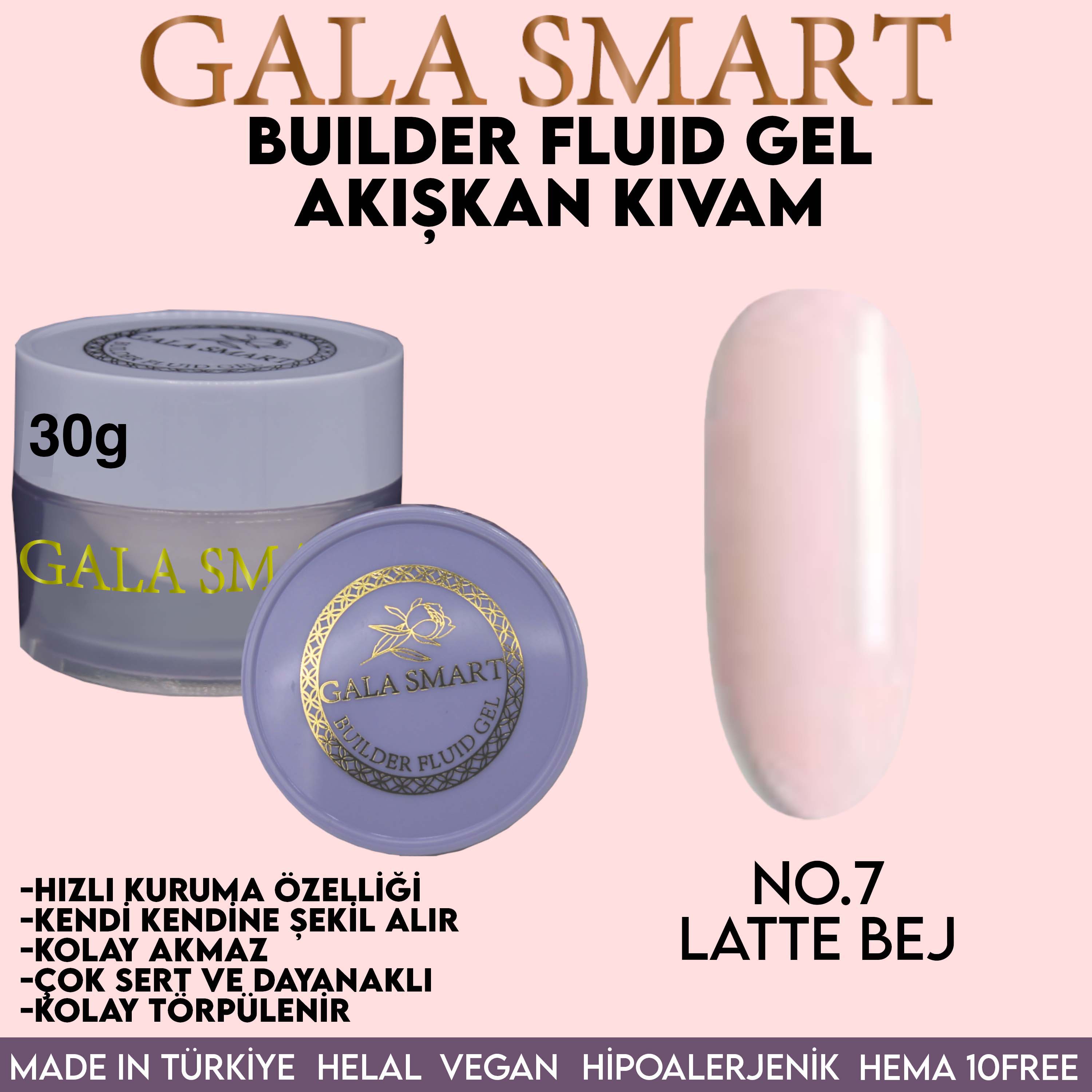 Gala Smart Builder Fluid Gel Akışkan Kıvam NO:07