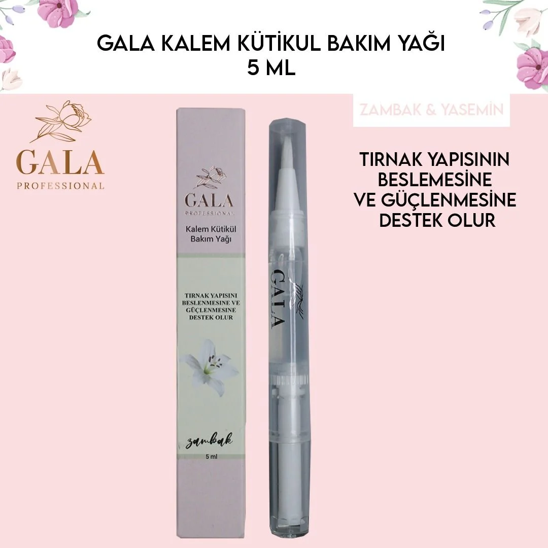 GALA TIRNAK BAKIM YAĞI 5 ML - ZAMBAK