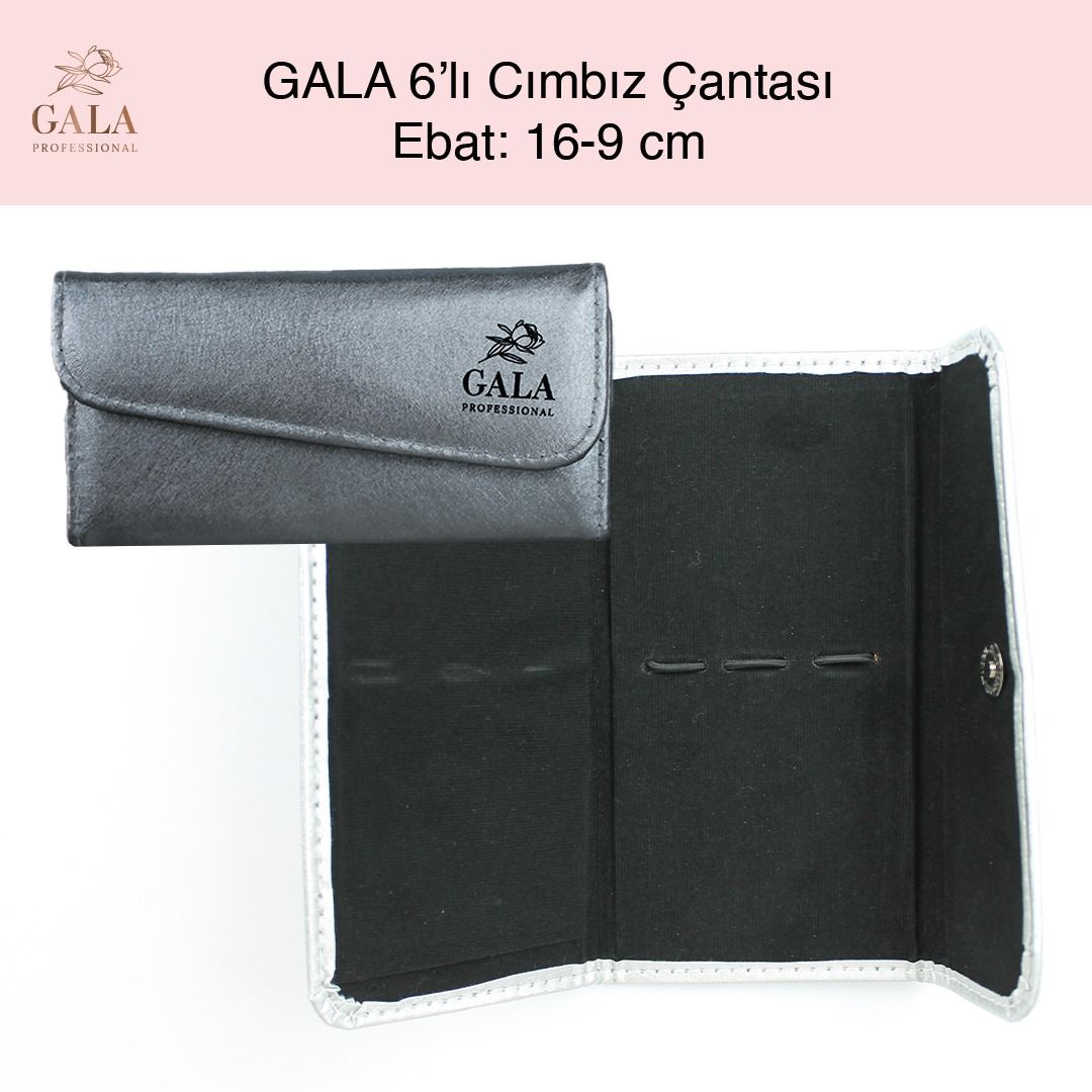 GALA 6 LI CIMBIZ ÇANTASI EBAT:16/9 CM