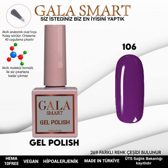 Gala Smart Kalıcı Oje Classic No:106