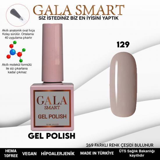 Gala Smart Kalıcı Oje Classic No:129