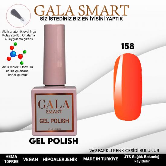 Gala Smart Kalıcı Oje Classic No:158