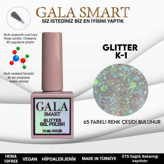 Gala Glitter Kalıcı Oje NO:01