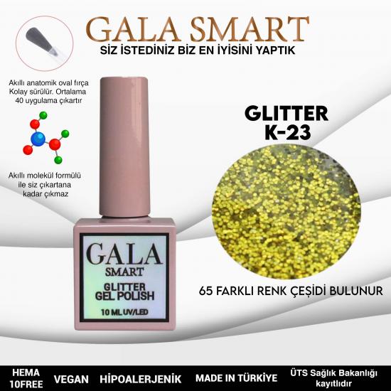 Gala Glitter Kalıcı Oje NO:23