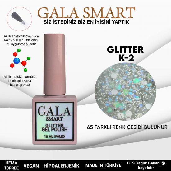 Gala Glitter Kalıcı Oje NO:02