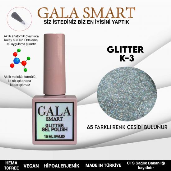 Gala Glitter Kalıcı Oje NO:03