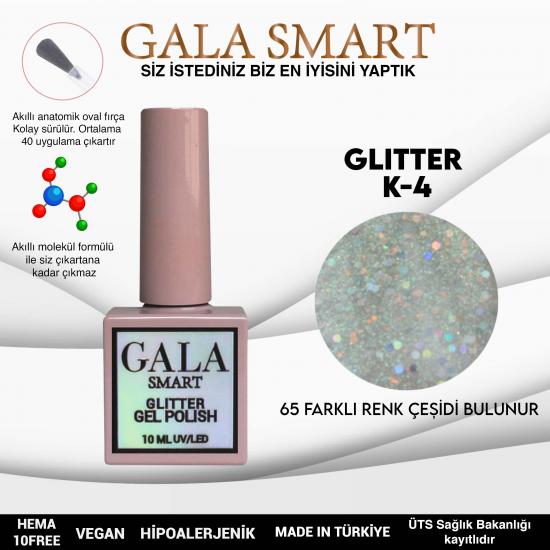 Gala Glitter Kalıcı Oje NO:04