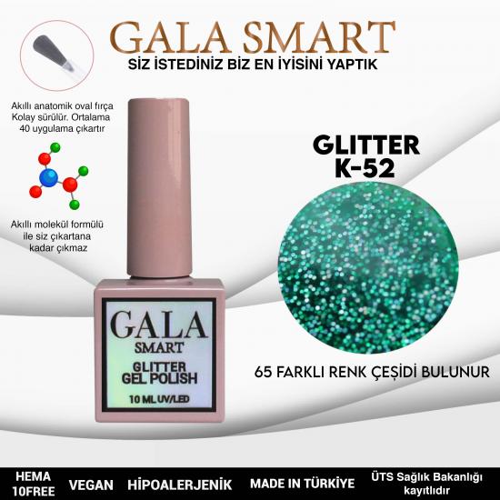 Gala Glitter Kalıcı Oje NO:52