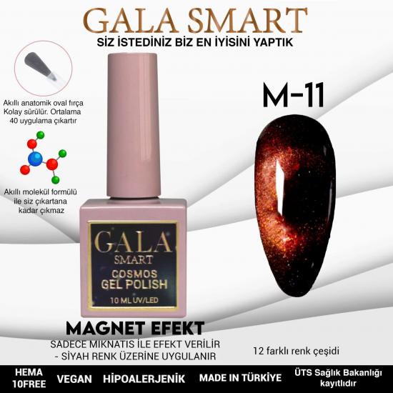 Gala Smart Cosmos Magnet Efekt Kedi Gözü Kalıcı Oje NO:11
