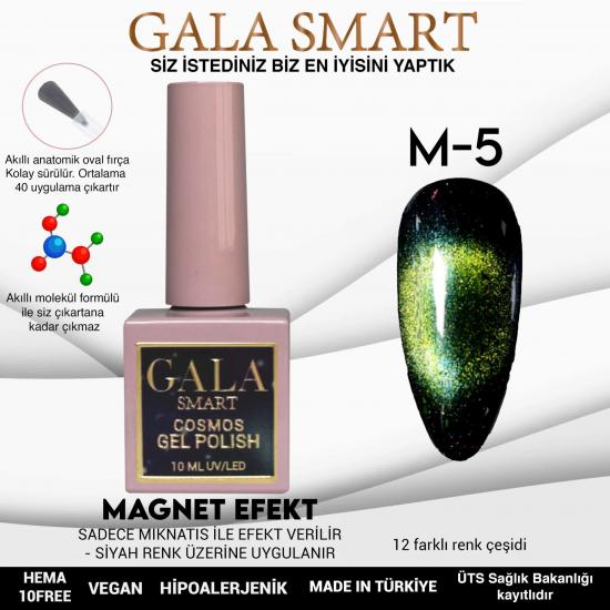Gala Smart Cosmos Magnet Efekt Kedi Gözü Kalıcı Oje NO:05