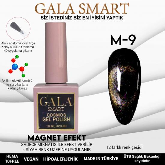 Gala Smart Cosmos Magnet Efekt Kedi Gözü Kalıcı Oje NO:09