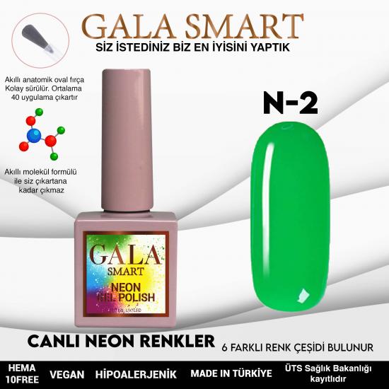 Gala Smart Canlı Neon Kalıcı Oje NO:02