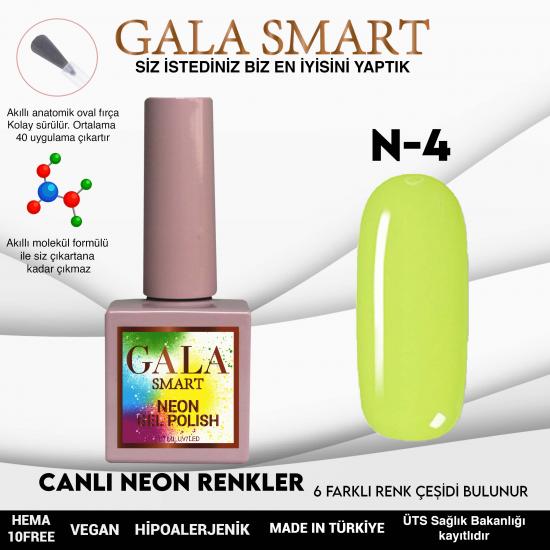 Gala Smart Canlı Neon Kalıcı Oje NO:04