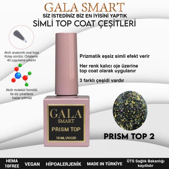 Gala Smart Prism Top Coat No:2