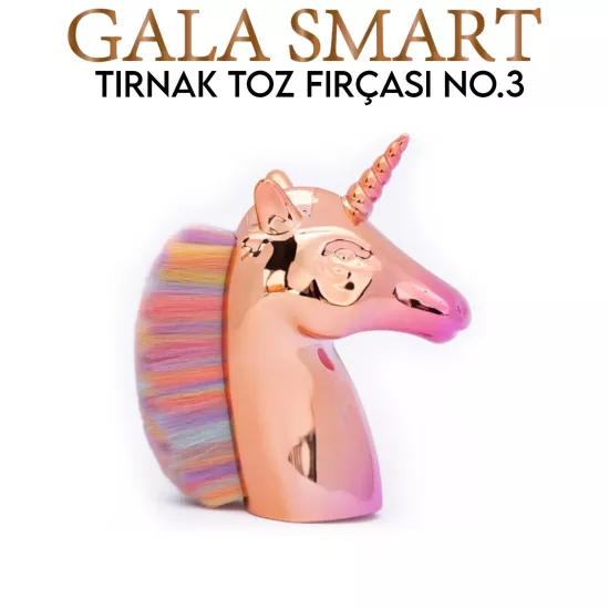 Unicorn Toz Fırçası Gökkuşağı