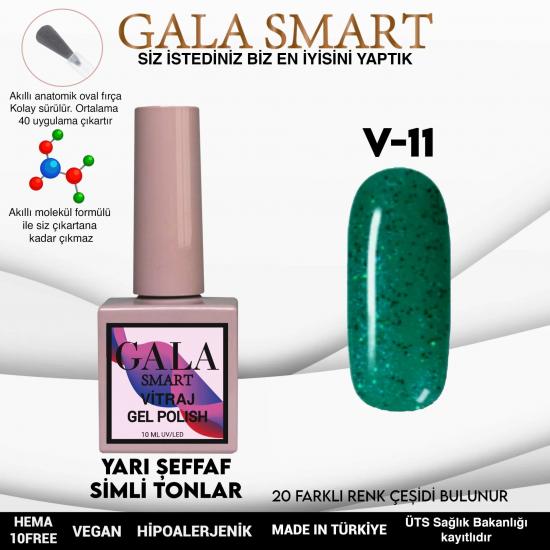 Gala Smart Vitraj Serisi Kalıcı Oje NO:11