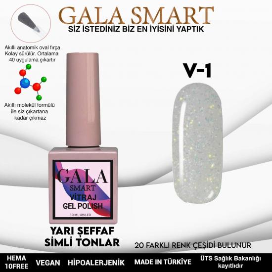 Gala Smart Vitraj Serisi Kalıcı Oje NO:01