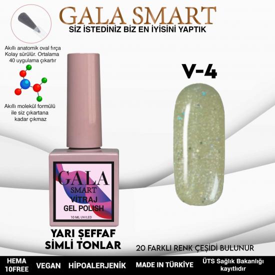 Gala Smart Vitraj Serisi Kalıcı Oje NO:04
