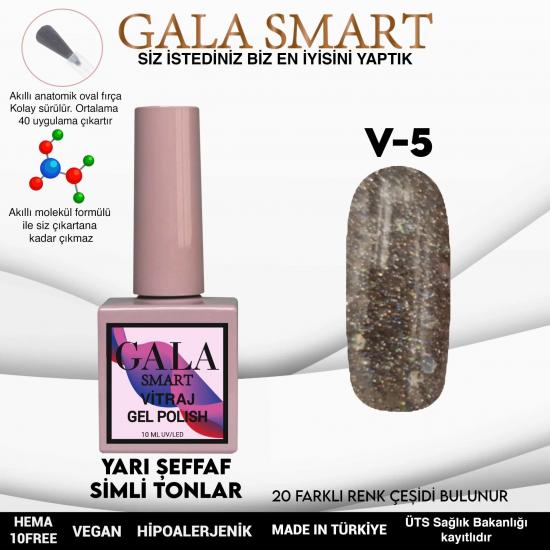 Gala Smart Vitraj Serisi Kalıcı Oje NO:05
