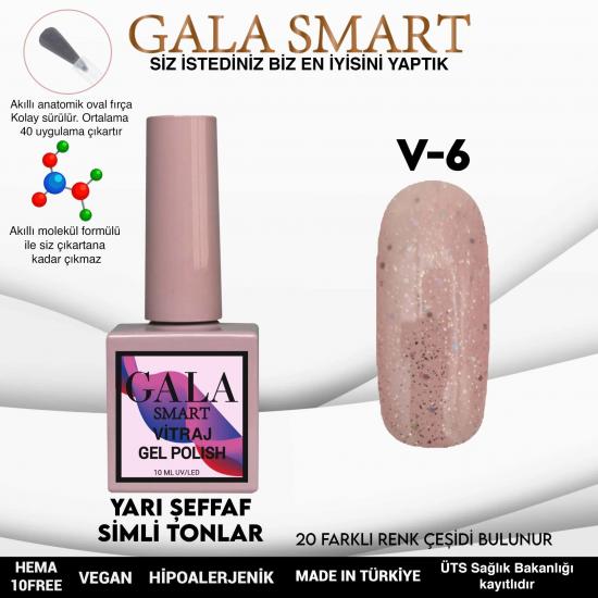 Gala Smart Vitraj Serisi Kalıcı Oje NO:06