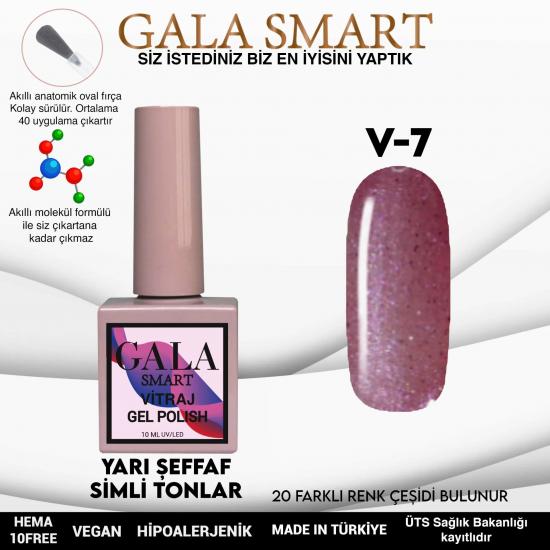 Gala Smart Vitraj Serisi Kalıcı Oje NO:07