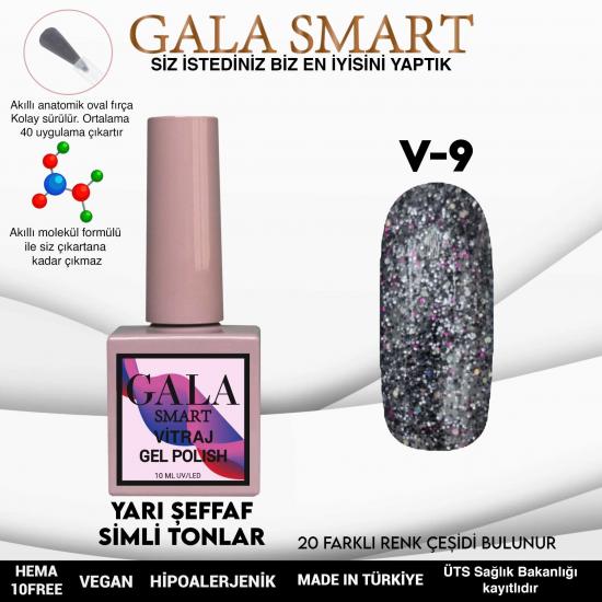 Gala Smart Vitraj Serisi Kalıcı Oje NO:09