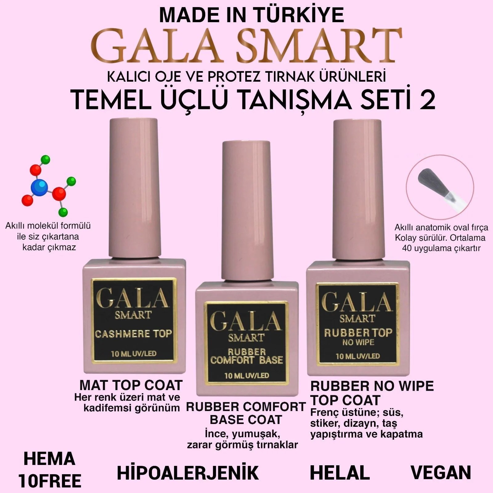 Gala Smart 3’lü Top Base Tanışma Seti NO:2