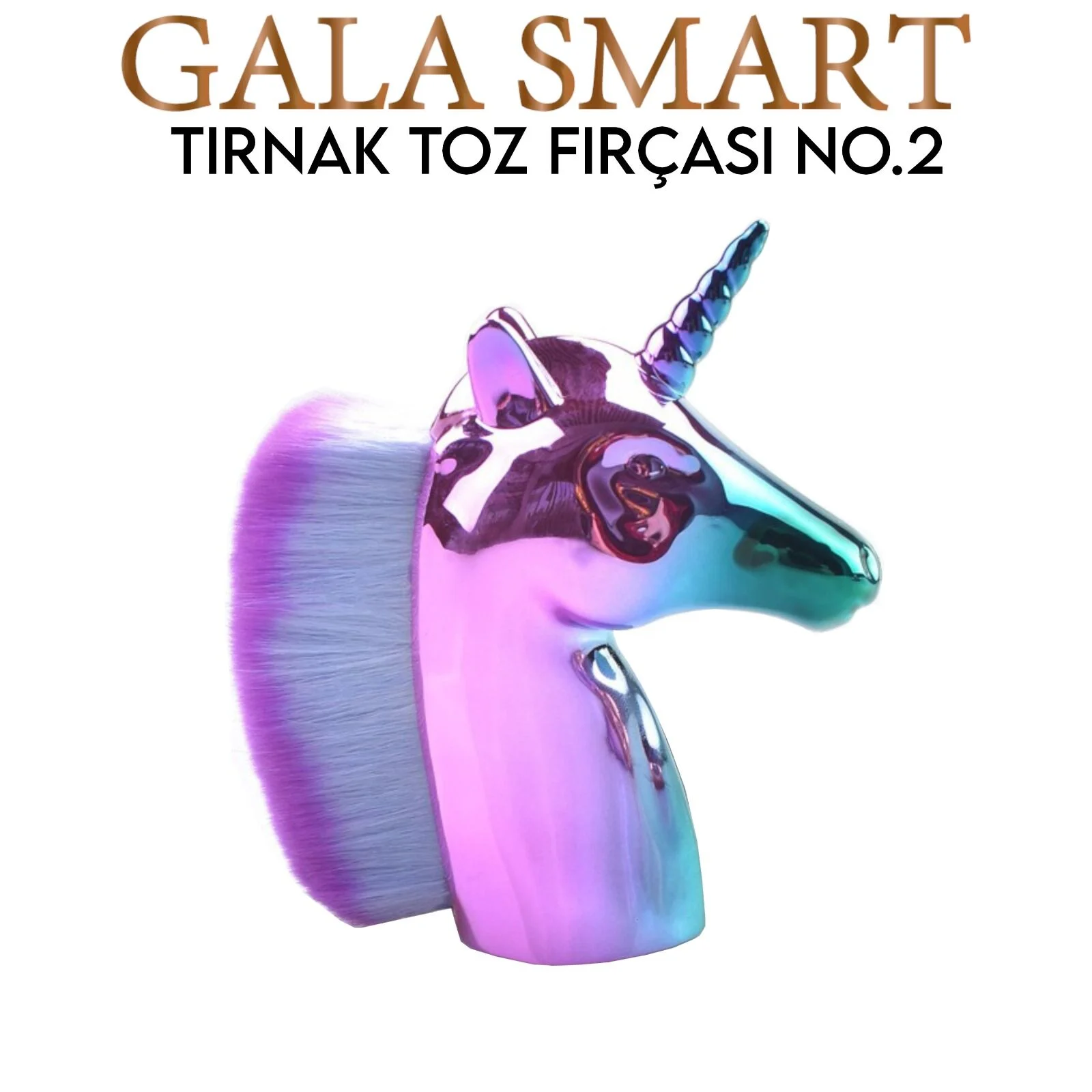 Unicorn Toz Fırçası Pembe