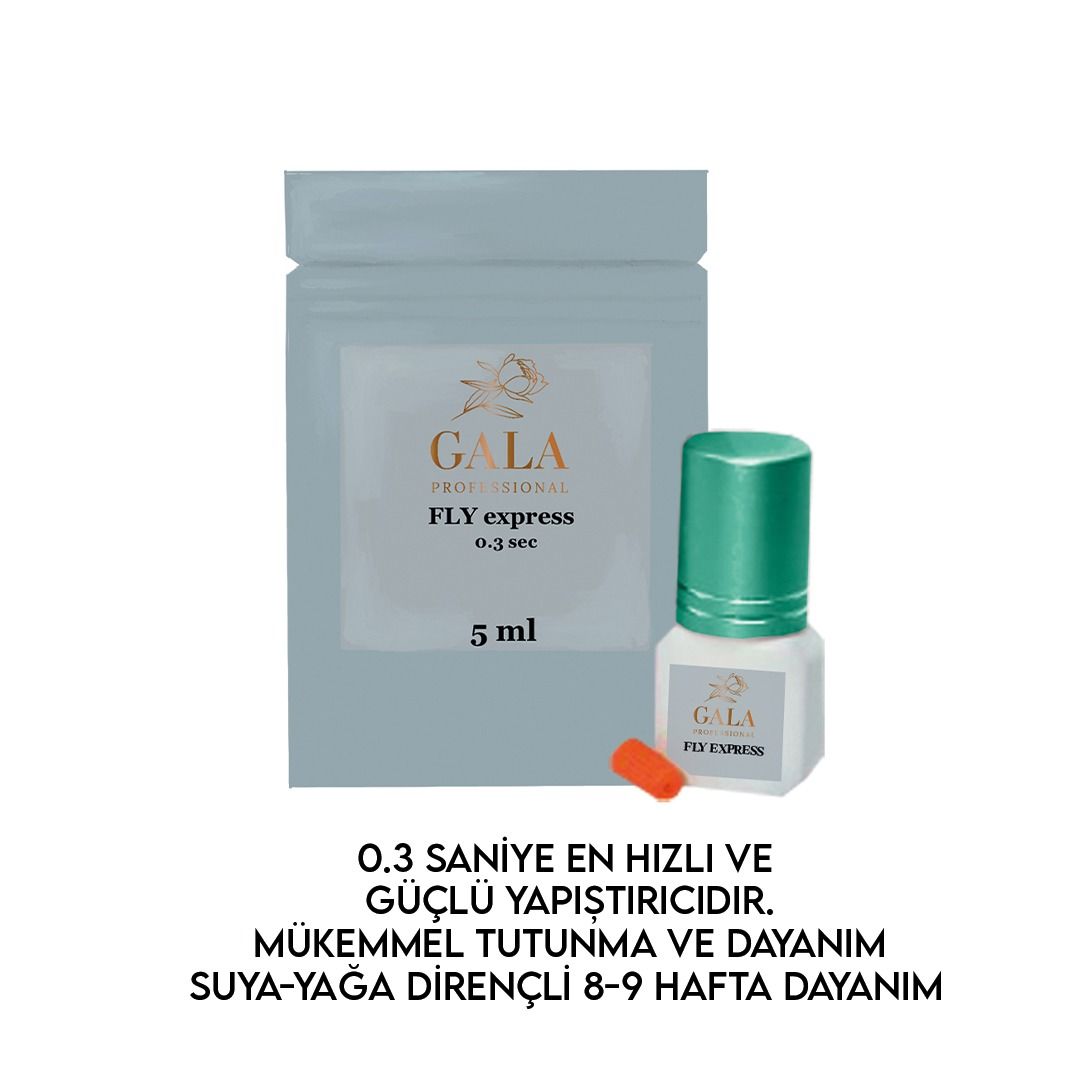 GALA FLY EXPRESS İpek Kirpik Yapıştırıcı 0,3 sn 5 ml