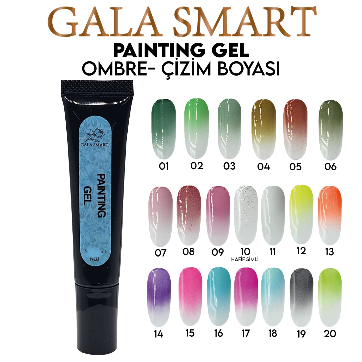 OMBRE ÇİZİM JELİ- GALA PAİNTİNG JEL